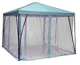 SOUTHERN PATIO 10 &acute; x 10 &acute; Gazebo With Green Canopy - B001CIEQOK