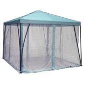 SOUTHERN PATIO 10' x 10' Gazebo With Green Canopy