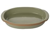 Frankoma Color Works Sage Oval Baking Dish 12.5-in.