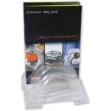 Rubbermaid Incline Sorter Angled for Files Folders and Large Envelopes Clear Ref 74066