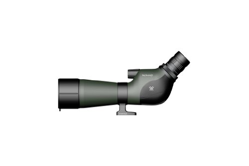 Vortex Optics Nomad 20 - 60 x 60 Waterproof Angled Spotting Scope with 2.2-1.0 Degree Angle of View, 3.00-1.00mm Exit Pupil & 17-14mm Eye Relief