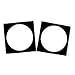 Novatron Gel Holder Gaskets, Set of Two (2).