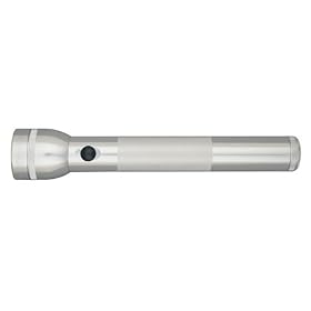 Mag Silver 2 Aa Led Flashlight Aluminum Intelligent Energy Source Management Balanced Optics by
