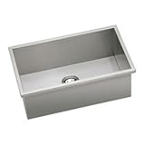 Avado Stainless Steel 31 x 18'' Self Rimming Single Basin Kitchen Sink with 11 Depth Bottom Grid and Drain Fitting: Stainless