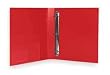 Dakota Designs 2LKD1 View Binder, D-Ring, 1 In, PP, Red, PK6
