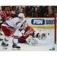 Brandon Dubinsky Goal vs Hurricanes 8x10 Photo