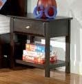 Brayden Nightstand in Cappuccino Finish by Coaster Furniture