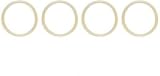 NEW 500 PACK OF URETHANE TANK ORINGS