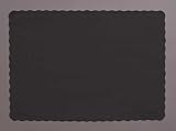 Black Paper Placemats 50 Per Pack