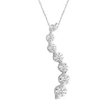 Journey Diamond Pendant 1/10ctw