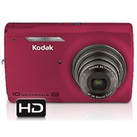 Kodak EasyShare M1093IS 10MP Digital Camera with 3x Optical Image Stabilized Zoom (Red)