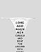 White Thong with Long ago when men cursed and beat the ground with sticks it was call...