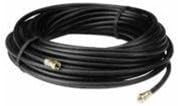 100 Ft RG6 Cable for Satellite TV VCR Cable Dish Black Generic Brand