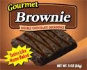 CHEF JAY'S FOOD PRODUCTS TRIOPLEX BROWNIE DBLE CHOC 12/