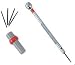 Individual 0.5mm Screwdriver With 4 Spare Blades