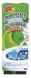 3M/COMMERCIAL TAPE DIV. / MMM557BL / Disposable Toilet Bowl Scrubber Kit with 1 Stick/4 Scrubbers / Sold as 1 KT
