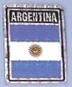 3" x 4" Argentina Sticker