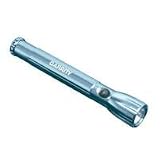 Aluminum Rubber Grip AA Flashlight