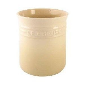Le Creuset Steinzeug Beh&auml;lter f&uuml;r K&uuml;chenutensilien 1,1 l, creme