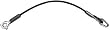 TAILGATE CABLE Left for FORD Ranger (1993-2004); MAZDA Pickup (1993-2004), 1993 1994 1995 1996 1997 1998 1999 2000 2001 2002 2003 2004 93 94 95 96 97 98 99 00 01 02 03 04
