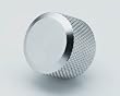 Custom Air Cleaner Nut H-0.75 in. 1 in. Dia. Clear Aluminum