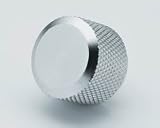 Custom Air Cleaner Nut H-0.75 in. 1 in. Dia. Clear Aluminum