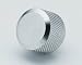 Custom Air Cleaner Nut H-0.75 in. 1 in. Dia. Clear Aluminum