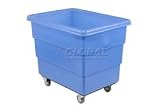 Blue Plastic Box Truck 10 Bushel Medium Duty
