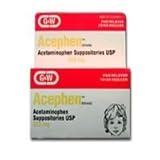 Acetamin Supp 325 Mg G-w Size: 50