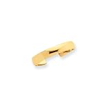 High Polished Toe Ring in 14 Karat Gold