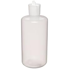 Azlon LDPE Lab Dispensing Bottle, with Flip Top Cap
