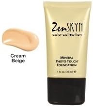 Zen SKYN Color Collection Mineral Photo Touch Foundation - Cream Beige
