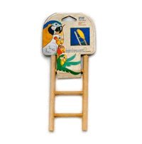 Penn Plax Wooden Ladder - 3 Step 5.5 inch