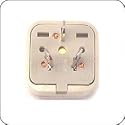 International Plug Adapter USA Female to Australia Grounded AS3112 Male Plug
