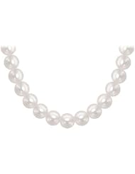 Akoya Cultured Pearl Necklace 14K Yellow Gold 11 MM
