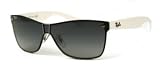 Ray-Ban (レイバン) サングラス RB 3384 003/8G シルバー/ホワイトテンプル
