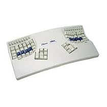 Kinesis Ergonomic Essential Keyboard, PC, White