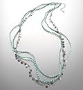 Limited Collection Multi Row Disc Necklace