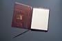 Bosca Old Leather All Leather Pad Cover Portfolio - Dark Brown 942-58
