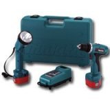 Makita Power Tools 12V 3/8 Cordless Driver - Drill and Flashlight Kit