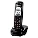 Panasonic Dect 6.0 Black Additional Premium Cordless Handset with Larger LCD and ChoiceMail (KX-TGA740B)