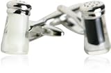Salt & Pepper Cufflinks with Presentation Box