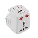 BadBoyz Premium Range Worldwide Usb Travel Adaptor/charger plug -works in over 175 countries