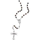 Tiger Eye and Sterling Silver Rosary