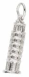Rembrandt Charms Leaning Tower of Pisa Charm
