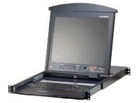 Aten KL1516AN 16-Port CAT5 Dual Rail KVM Switch LCD 48,3 cm (19 Zoll) Preisvergleich