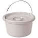 Drive Medical Commode Bucket with Metal Handle and Cover 7.5 Quart - 1 Ea, 11120B