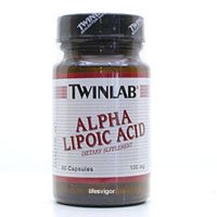 Health Genesis - TwinLab - Alpha Lipoic Acid 100mg - 60 caps
