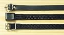 Spur straps, nylon, with clip fastening