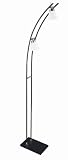 Kendal Lighting PTL4054-BLK 20-Inch Table/Desk Portable Task Lamp, Black with Opal White Glass Shade